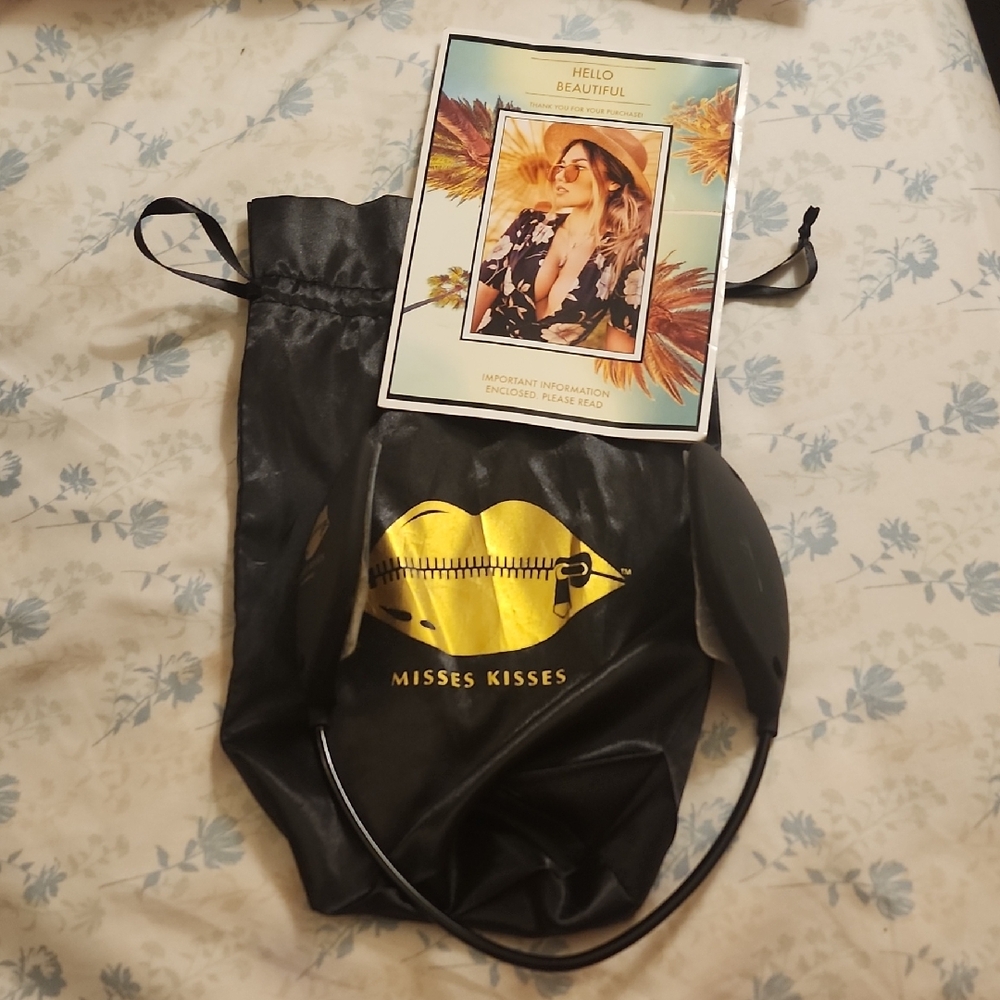 Misses Kisses Black Bra